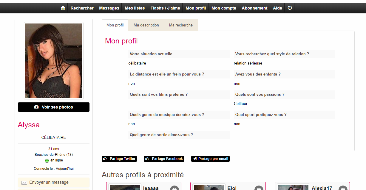 presentation original site de rencontre video